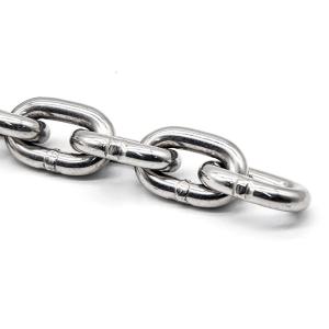 China 18 Inches Stainless Steel Long Link Chain 2mm Stainless Steel Chain Corrosion Resistance factory