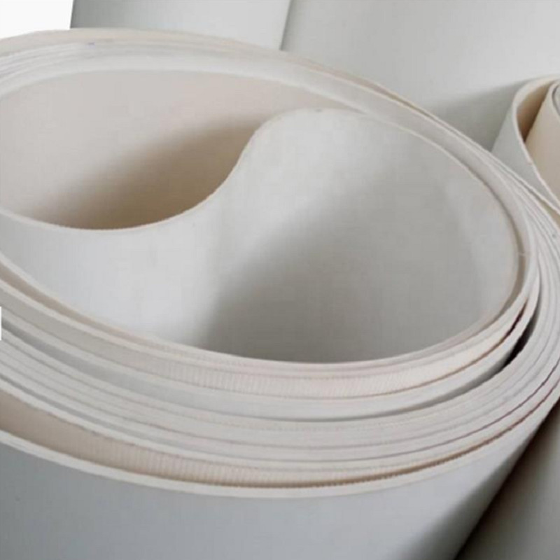 1.0mm 1.3mm 1.6mm 2.0mm Light Conveyor Belt for Material Transportation in Steel / Cement Industry Belt Conveyor Structure