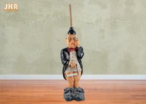 China Special Funny Tissue Holder Polyresin Statue Figurine factory