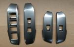 Chromed Auto Interior Trim Parts For LEXUS NX 2015 Window Switch Cover