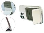 PU Leather Blank Sublimation Phone Card Holder Magnetic Phone Stand Wallet Bag