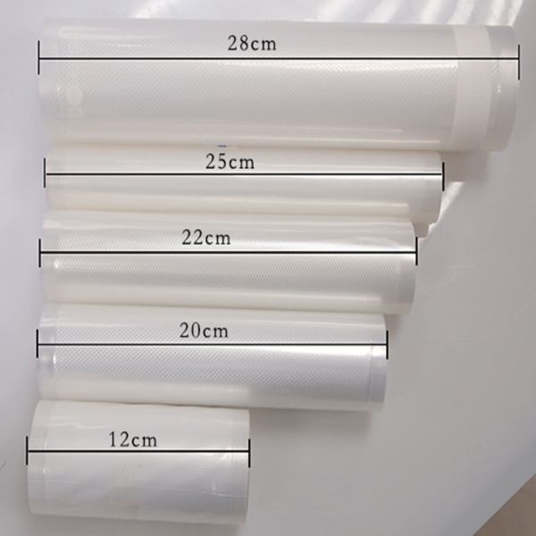 11"x50' Vacuum Seal Roll 3.5mil Food Packaging Films Embossed Vacuum Sealer Bags