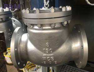 China ANSI A126B metal seal swing check valve manufacturer factory