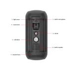 Vandalproof Phone DC 12V 1.3 Megapixel Ip Video Doorbell