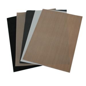 China Brown PTFE Coated Fiberglass Cloth Oven Liner Sheets Heat-resistance factory
