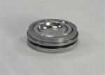 Polishing Custom Titanium Machining Grade 2 Motorcycle Gas Tank Cap Knurled