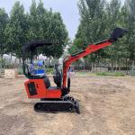 1 Ton Micro Mini Excavator Machine 2300*910*1940mm Miniature Earthmover