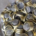 Stainless Steel Wire Mesh Filters Discs 152mm Diameter Copper Mesh Filter