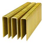 N21 16GA Galvanized Flooring Staples 2 Inch Yellow 7/16 inch Crown