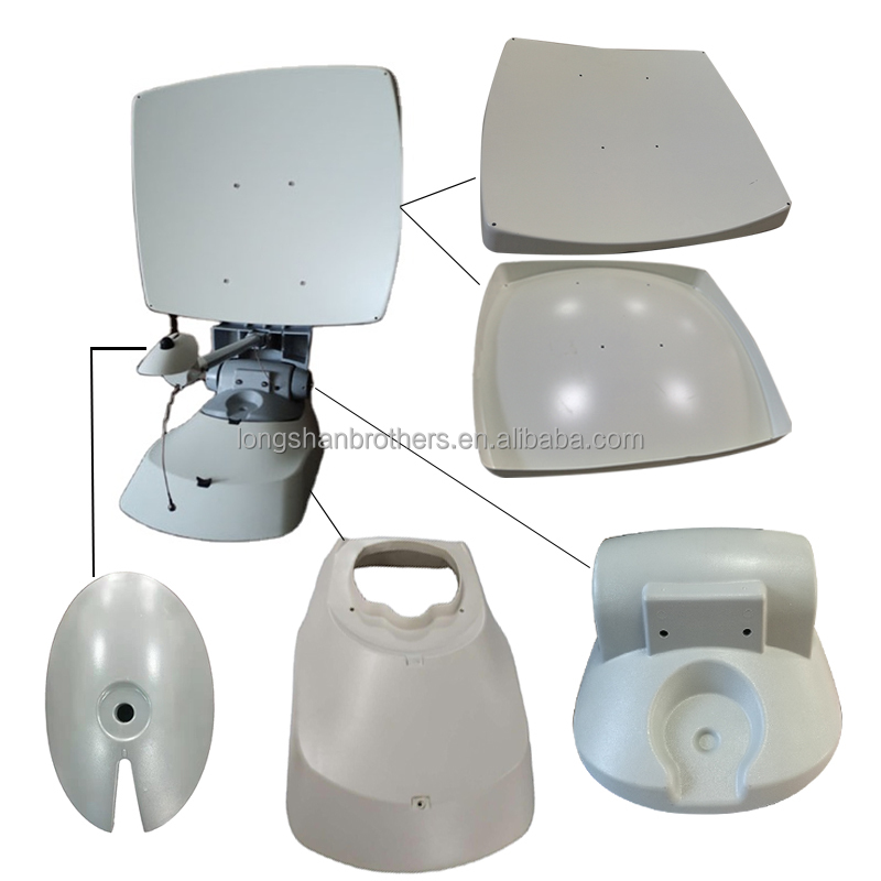 Plastic Injection Molding Mould For Rice Cooker Handle And TV Remote Control Cover