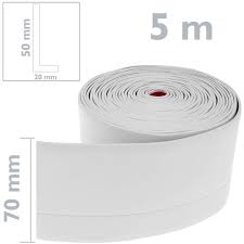 Ceramic Flexible Self-Adhesive Skirting Board 50x20mm 70x20mm Thickness 0.187'' to.75