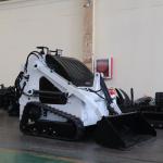 Diesel Crawler Wheel Mini Skid Steer Loader Earthmoving 500kg 400kg