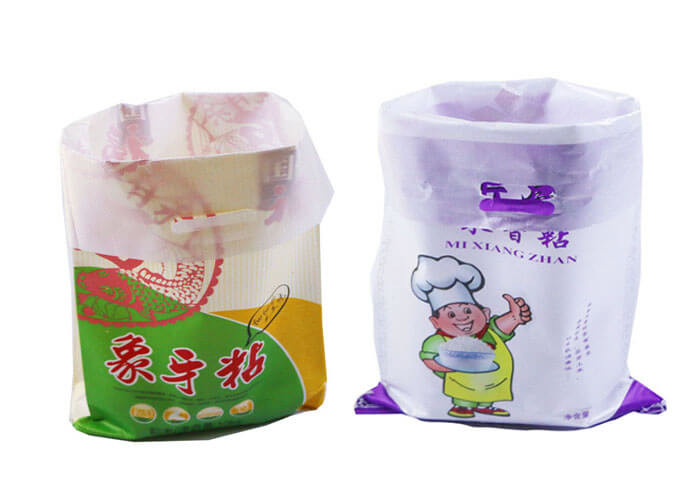 Eco Friendly Bopp Laminated Rice Packaging Bags With Gravure Printing