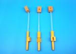 Yellow And Transparent Suction Connecting Tube , Surgical Suction Tube LC-ST010