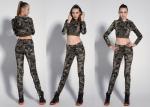 Fashionable Womens Military Dress Threaded Cuffs And Hem With Non - Detachable