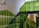 Bathroom Shower Silk Screen Printing Glass UV Blocking EN12150