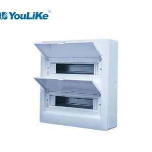 CCC Certified Electrical Equipment 28 Way MCB Box , Main Switch Box Move Ascend And Descend