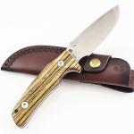 4mm High Carbon Steel Machete Wood Handle Jungle Law Survival Knife 9in