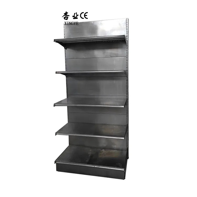Factory Custom Size Color Double/Single Side Supermarket Shelving Gondola Ghelf Supermarket Rack Display