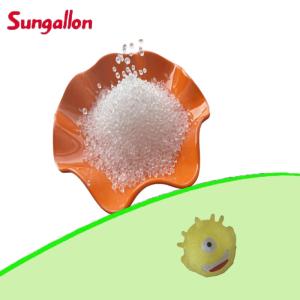 China Sungallon GP100-1001 Series TPE Raw Materials Super Transparent Granules for Toy Molding Powder Grade factory