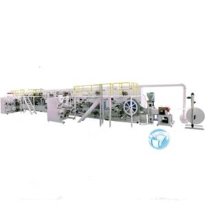 China High quality CE Certificated Double layer cotton core good price korean under pad production line factory