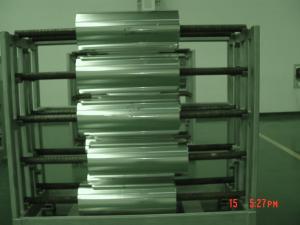 China 0.10 * 80mm Rolled Heat Transfer Aluminum Fin Stock Alloy 4343 / 3003 For Condenser factory