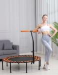 Wholesale New Foldable Outdoor Fitness Equipment Trampoline With Armrests For