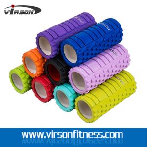 China Ningbo virson High Density foam roller.ABS yoga roller.pvc yoga roller factory
