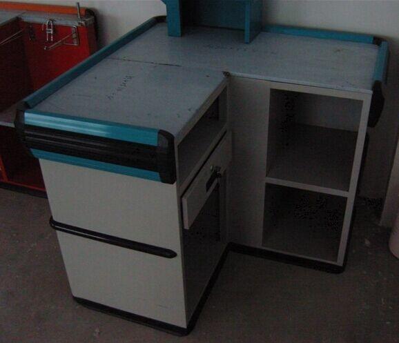 Small Supermarket / Grocery Store Checkout Counters , Checkout Counters For