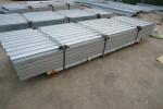 Easy Assembly / Eco Friendly Steel Palisade Fencing Hot Dipped Galvanized Powder