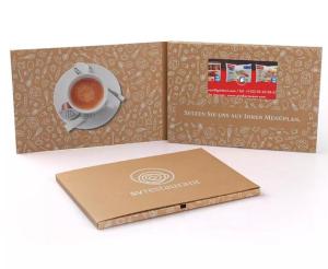 China 7.0 Inch LCD Advertising brochure Card Video Mailer for Marketing factory