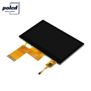 China Polcd 800X480 Tft Capacitive Screen ST7262E43 4.3 Tft Lcd Display factory