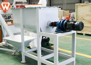 China Carbon Steel 500 Kg/Batch Feed Mixer Machine 7.5 Kw Mixing Uniformity ≤ 7% factory