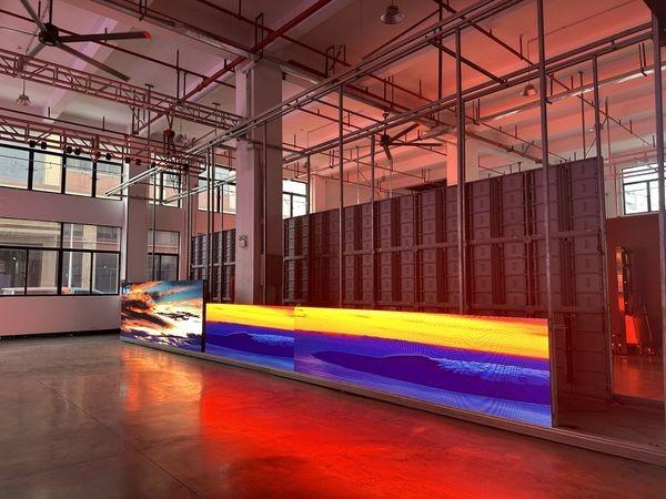 China P2.5 SMD Full Color LED Curtain Wall Display, LED Stage Curtain Screen High Resolution factory