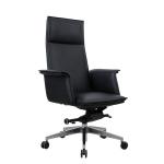 PU Memory Foam Ergonomic Office Chair Foam Black Leather Swivel Chair High
