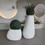 Fiberglass Large Resin GRP Planter Box For Garden Indoor And Outdoor Decor