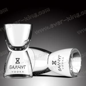 China Long Shot Mini Glass Cup 60ml For Liquor factory