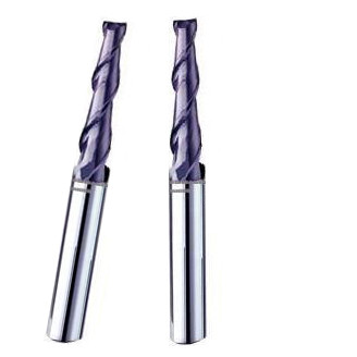 Taper Steel Solid Tungsten Carbide 2 Flutes D3 Square End Mills Hrc65 SX