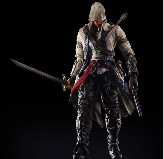 Western Animation PA Modified Connor Action Figure Model for Quiet Doll Decoration