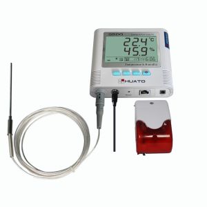 China Cold Storage Real Time Temperature Data Logger With PT100 Temperature Sensor factory