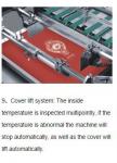 1050AG Full Automatic Stop Cylinder silk Screen Press ceramic and glass transfer