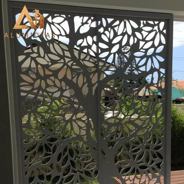 4mm Aluminum Perforated Decorative Metal Screen Panels