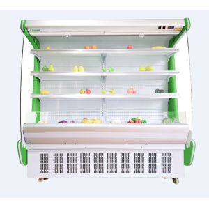 Multideck Open Chiller Display Showcase Auto - Defrost Type For Supermarket