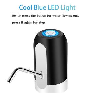 China 5 Gallon Bottled Water Dispenser Pump USB Rechargeable ABS Sillicone Marterial factory