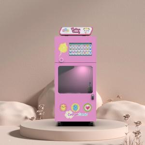China 220V 110V Automatic Cotton Candy Vending Machine OEM Brushless Burner factory