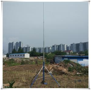 China 30ft 4 Legs Tripod 9M Football Endzone Camera Systems factory