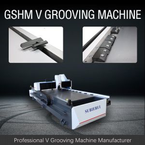 Signage CNC V Cutting Machine Hydraulic Automatic V Grooving Machine 1240