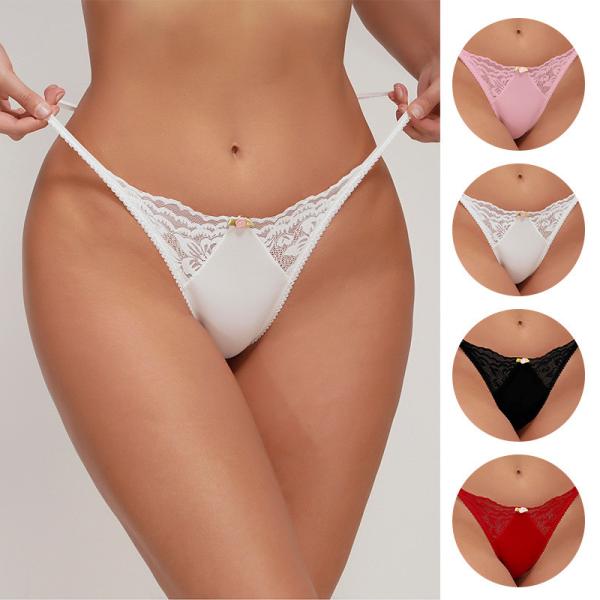 Sexy Lace Underwear G String Thong Underwear Cheeky Lingerie Bikini Brief French