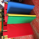 Best-109 Childrens Soft Play Equipment Wrestling Folding Mats With 4 Sided