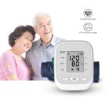 LCD ABS Arm Cuff Blood Pressure Monitor , Plastic Upper Arm Blood Pressure